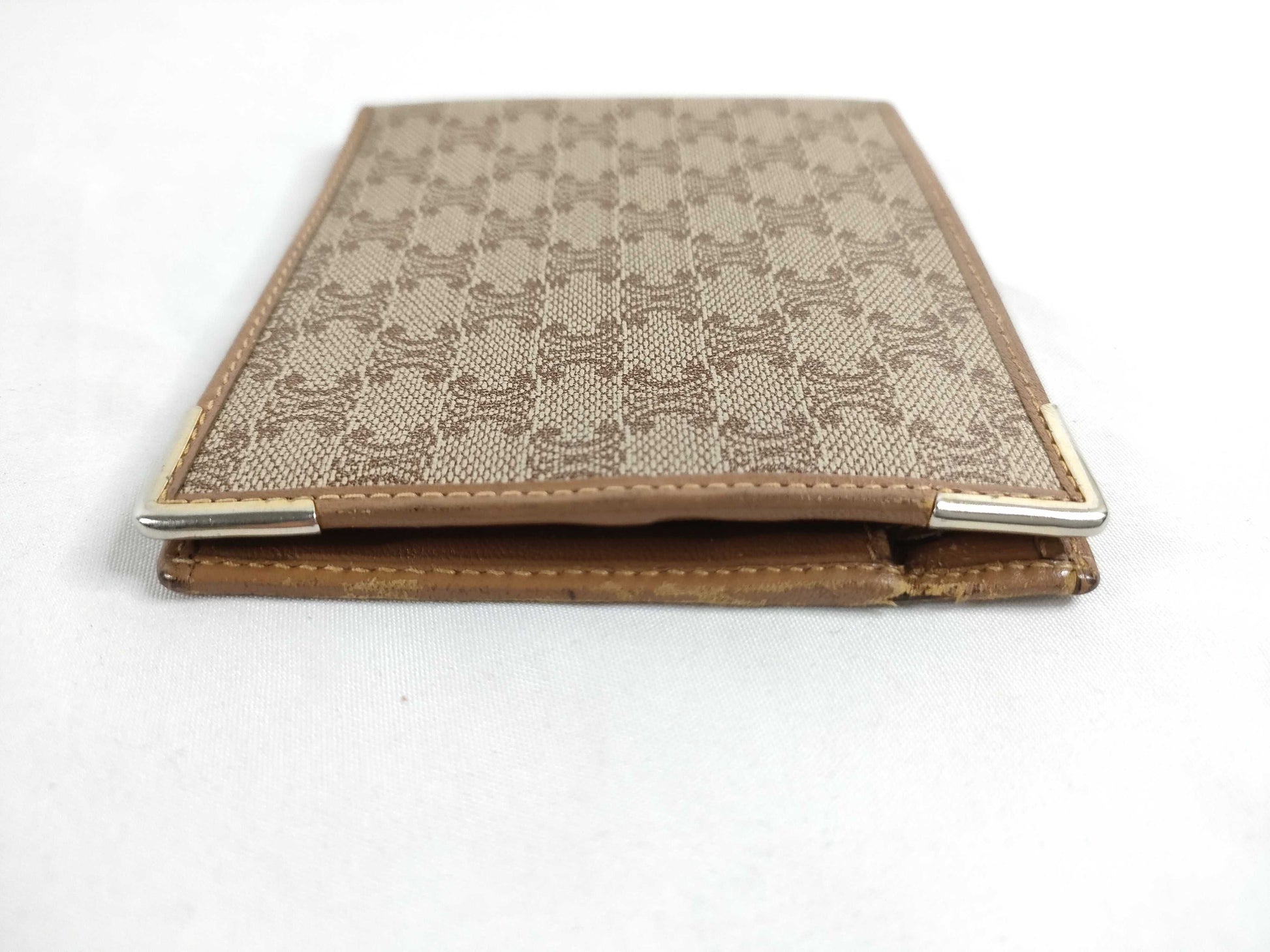 CELINE Macadam PVC Bifold Wallet M08 Brown
