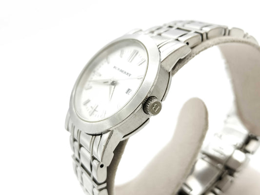 BURBERRY Heritage BU1351 40041 Quartz Silver Dial Women's Watch 