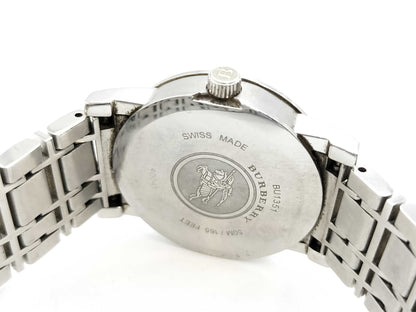 BURBERRY Heritage BU1351 40041 Quartz Silver Dial Women's Watch 