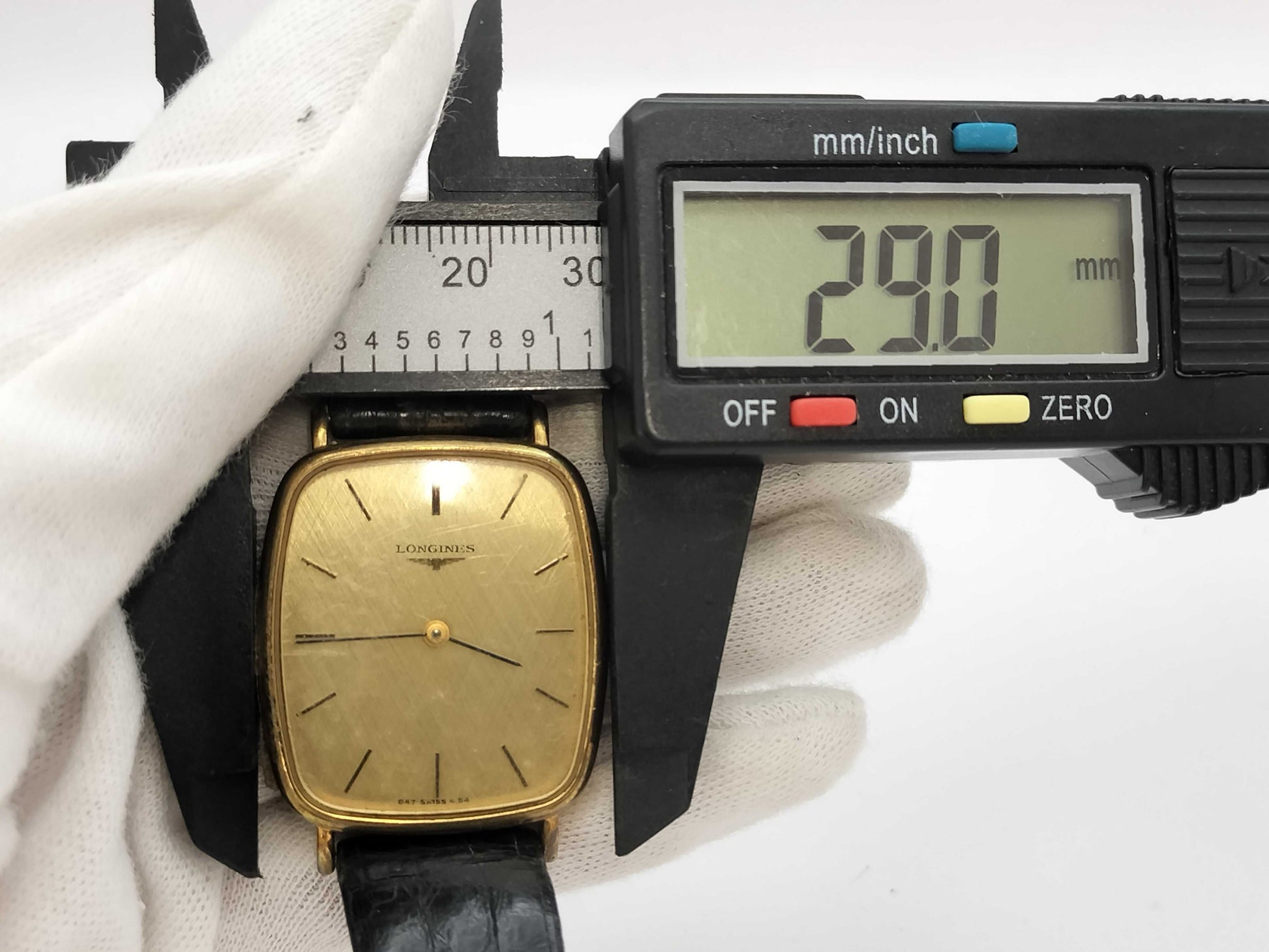 LONGINES 18786621 Manual Winding Gold Dial Women's Watch
