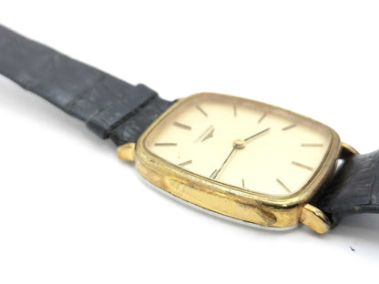 LONGINES 18786621 Manual Winding Gold Dial Women's Watch