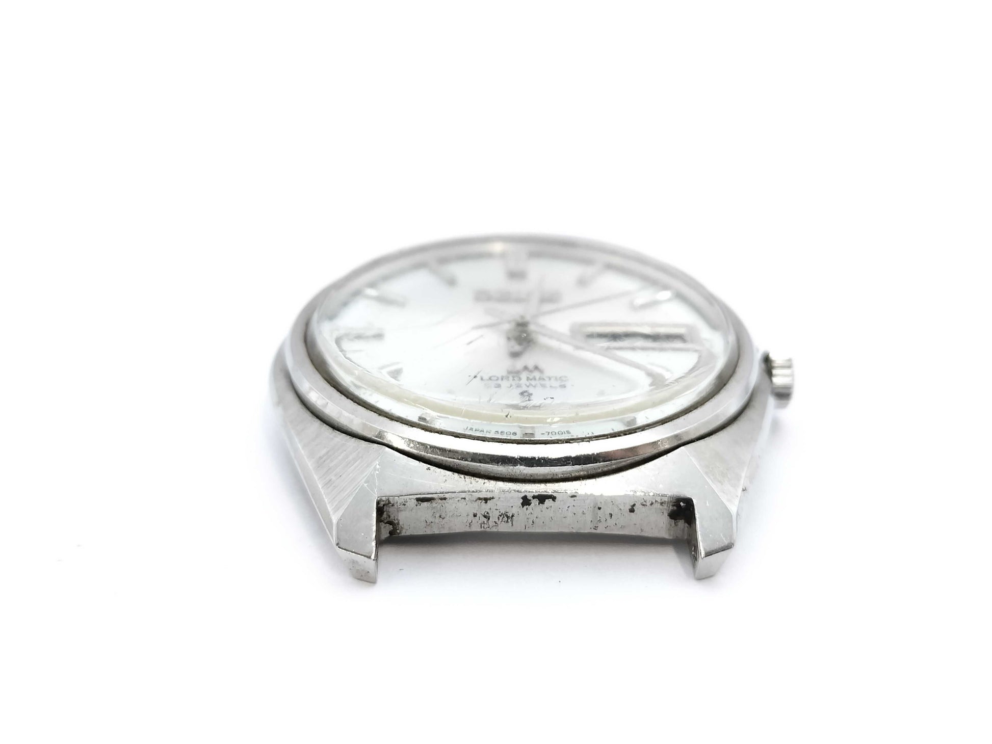 SEIKO Roadmatic 5606-7000 8D8707 Automatic Silver Dial Boys' Watch 
