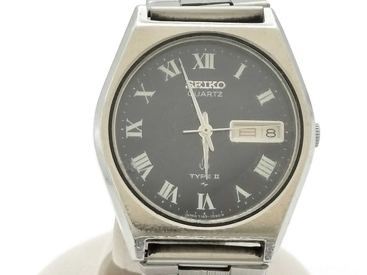 SEIKO Type 2 7123-7080 905753 Quartz Navy Dial Boys' Watch 