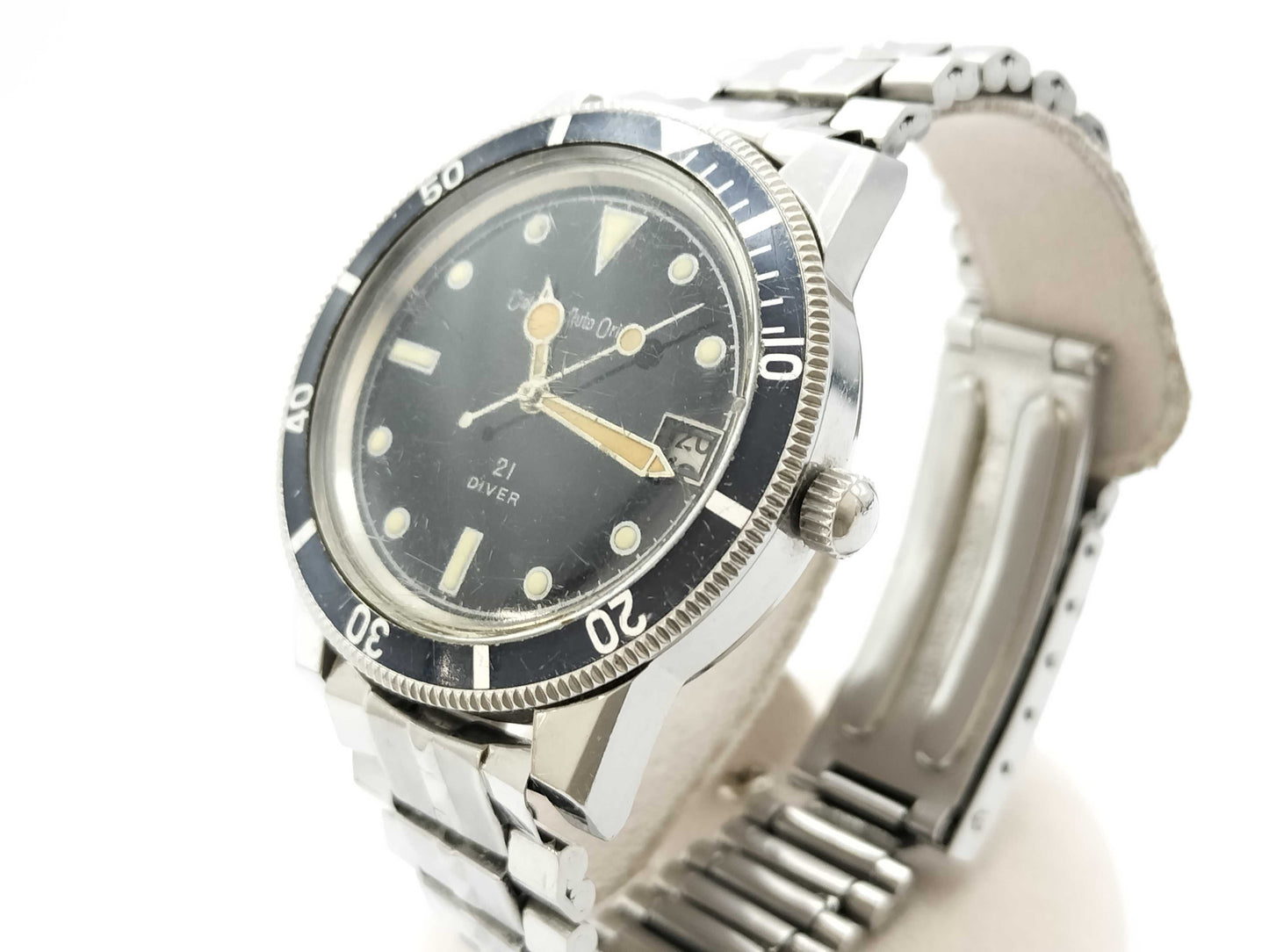 ORIENT Calendar Auto Orient T-19755 Automatic Black Dial Men's Watch