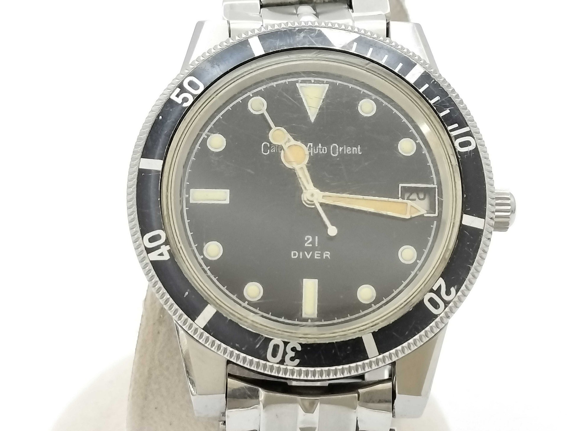 ORIENT Calendar Auto Orient T-19755 Automatic Black Dial Men's Watch