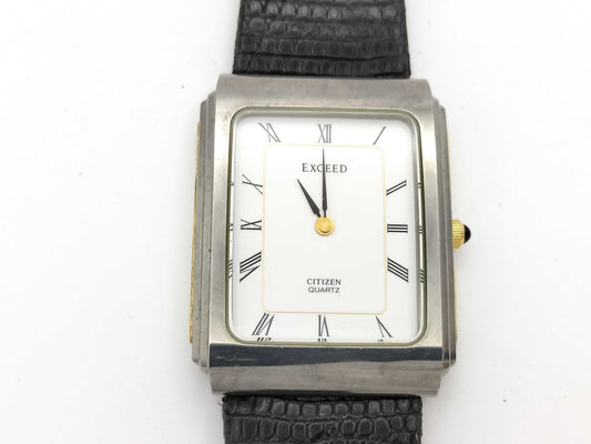 CITIZEN Exceed 2720-275071 0030431 Quartz White Dial Women's Watch Not Working/No Operational Guarantee