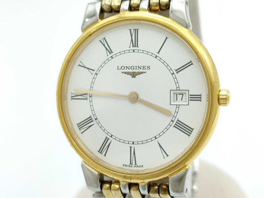 LONGINES L5.632.3 28032239 Quartz White Dial Boys' Watch 