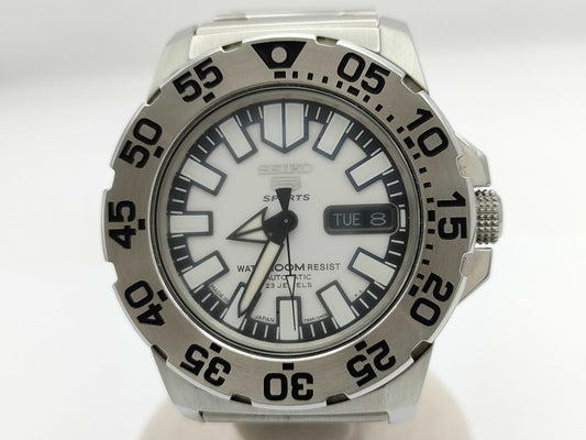 SEIKO 5 Sports 7S36-03D0 920538 Automatic White Dial Men's Watch