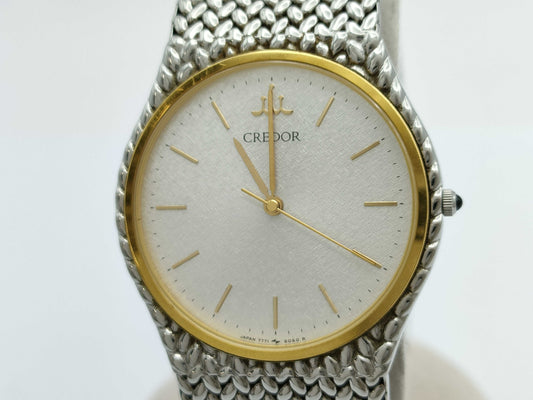Credor 7771-6050 880236 Quartz White Dial Women's Watch 