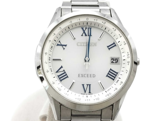 CITIZEN Exceed H149-T023533 791021477 Silver Dial Malfunctioning Men's Watch