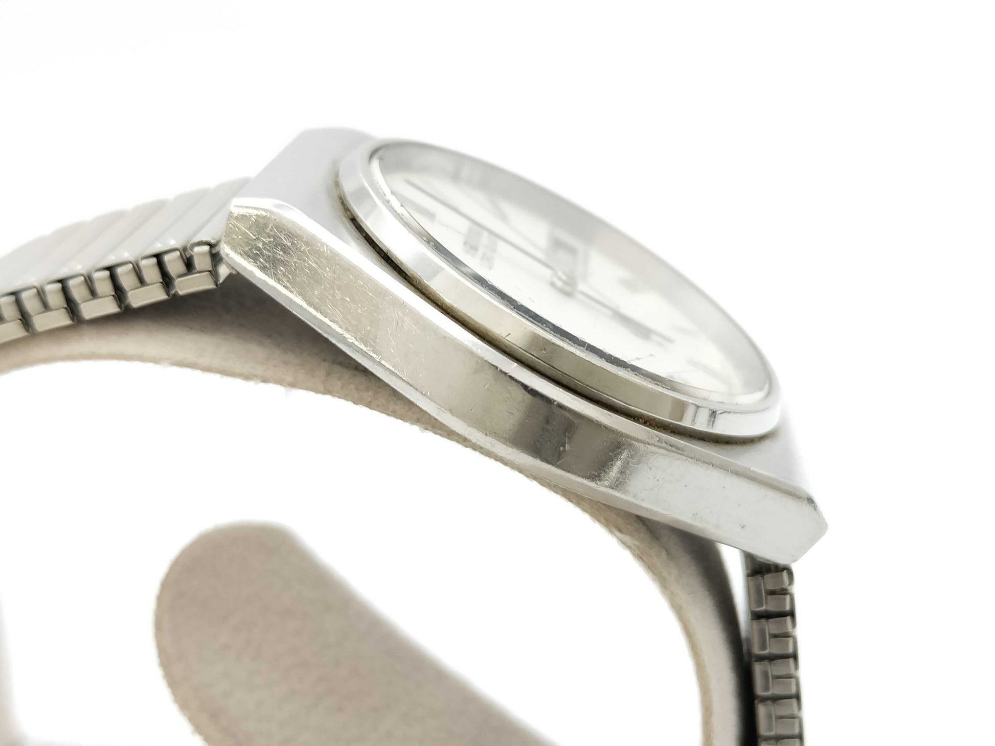 SEIKO Road Quartz 7853-7010 861837 Quartz White Dial Men's Watch 