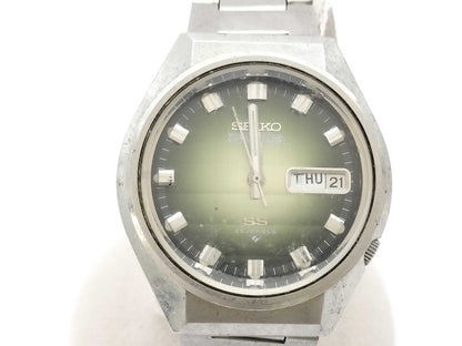 SEIKO Five Actus 6106-7690 393892 Automatic Green Dial Unworked Boys' Watch