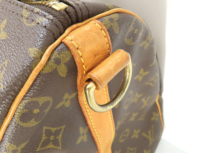 LOUIS VUITTON LV Monogram Keepall Bandouliere 50 M41416 VI1914 Boston Bag