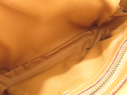 CELINE Macadam PVC and Leather Shoulder Bag M93 Brown