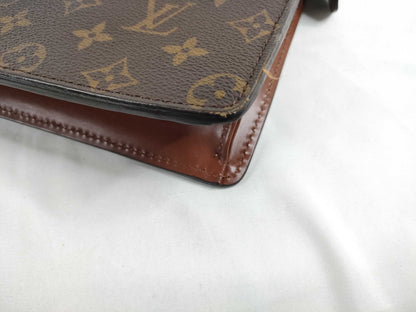 LOUIS VUITTON M51795 Monogram LV Monogram Pochette Homme M51795 SL0030 Second Bag