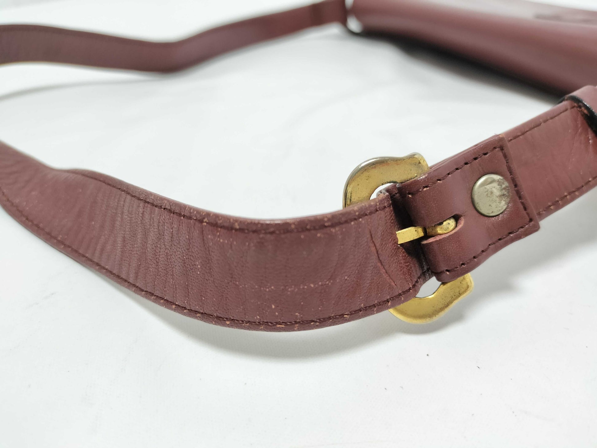 Cartier Must Cartier Must Line Leather Shoulder Bag Bordeaux Shoulder Bag