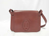 Cartier Must Cartier Must Line Leather Shoulder Bag Bordeaux Shoulder Bag