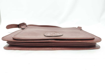 Cartier Must Cartier Must Line Leather Shoulder Bag Bordeaux Shoulder Bag
