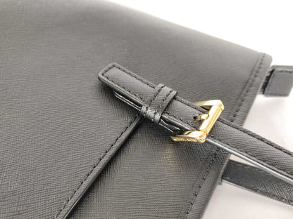 Michael Kors PVC 2-Way Handbag 35T9GTVT0L Black Handbag