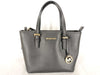 Michael Kors PVC 2-Way Handbag 35T9GTVT0L Black Handbag