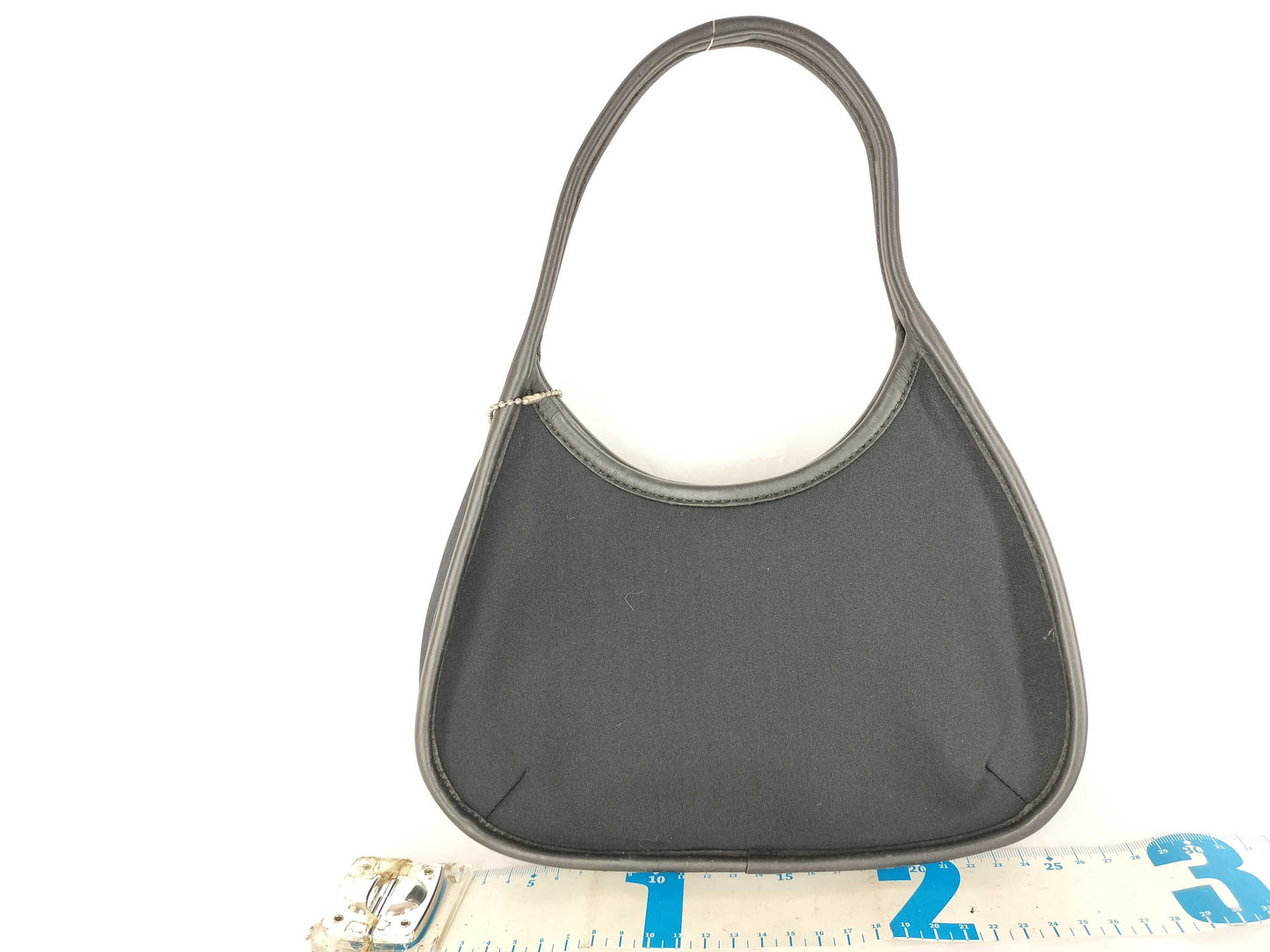 COACH Polyurethane and Leather One-Shoulder Bag 6202 Black Shoulder Bag