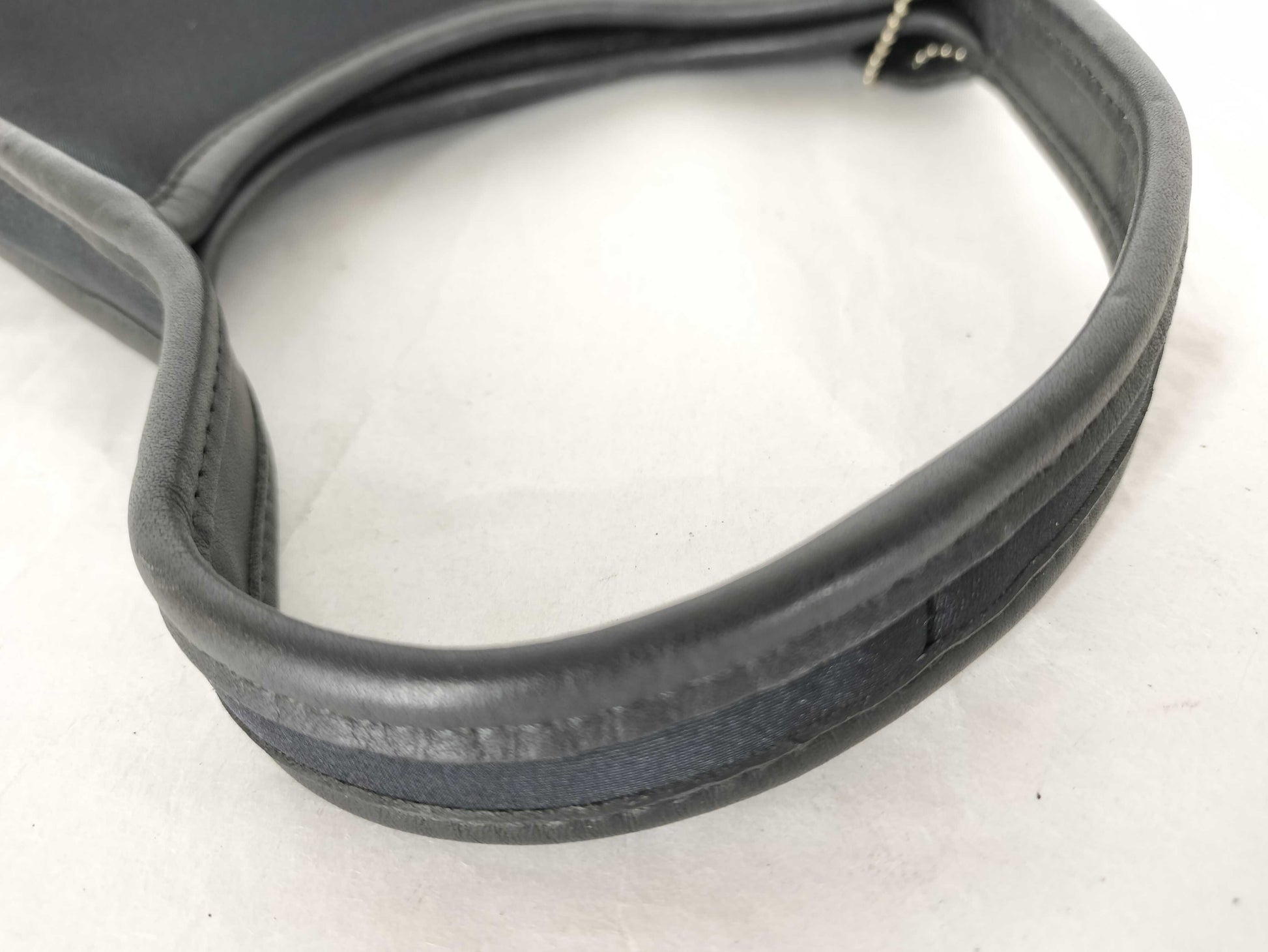 COACH Polyurethane and Leather One-Shoulder Bag 6202 Black Shoulder Bag