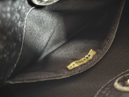 COACH Polyurethane and Leather One-Shoulder Bag 6202 Black Shoulder Bag