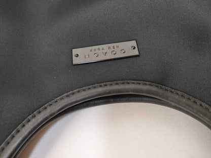 COACH Polyurethane and Leather One-Shoulder Bag 6202 Black Shoulder Bag