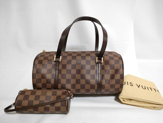 LOUIS VUITTON Damier LV Damier Papillon 30 Handbag N51303 SO1004