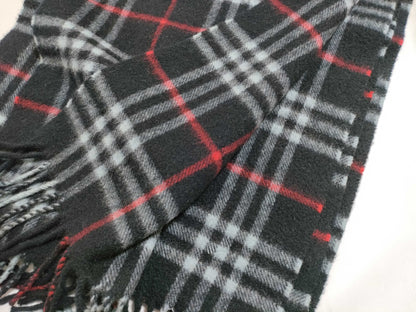Burberrys Cashmere Scarf Navy