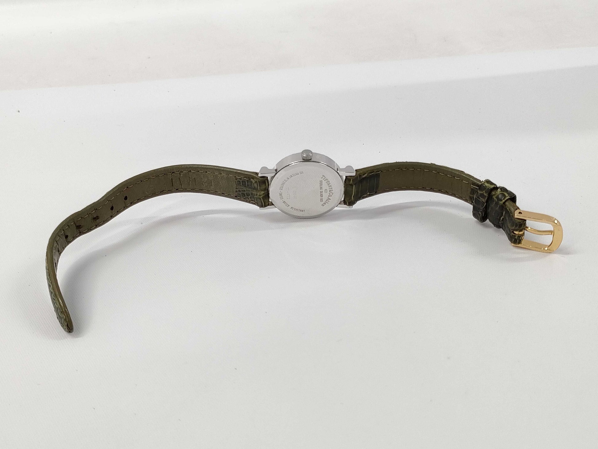 Tiffany & Co. Atlas L0640 21-472 QZ Women's Watch, Not Working, No Operational Guarantee