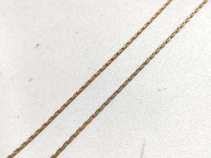 Dior Christian Dior CD logo necklace GP gold necklace
