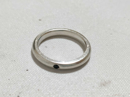 Tiffany & Co. Tiffany Stacking Band Ring SV925 Silver Ring