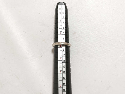 Tiffany & Co. Tiffany Stacking Band Ring SV925 Silver Ring