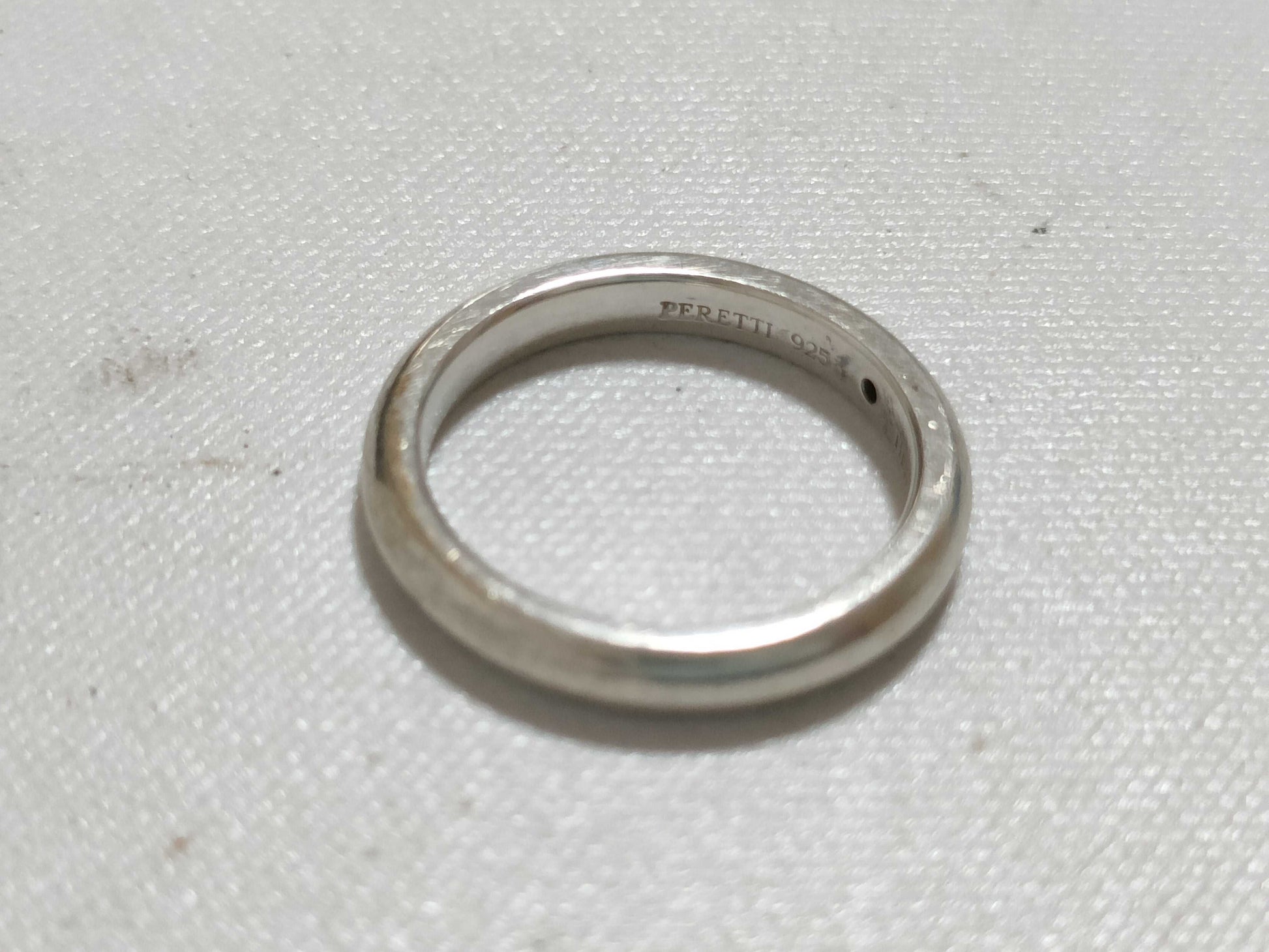 Tiffany & Co. Tiffany Stacking Band Ring SV925 Silver Ring