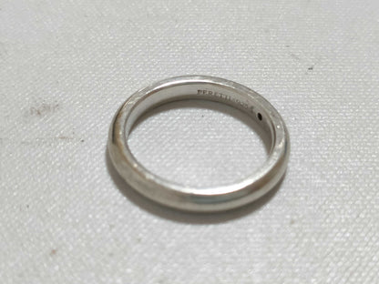 Tiffany & Co. Tiffany Stacking Band Ring SV925 Silver Ring