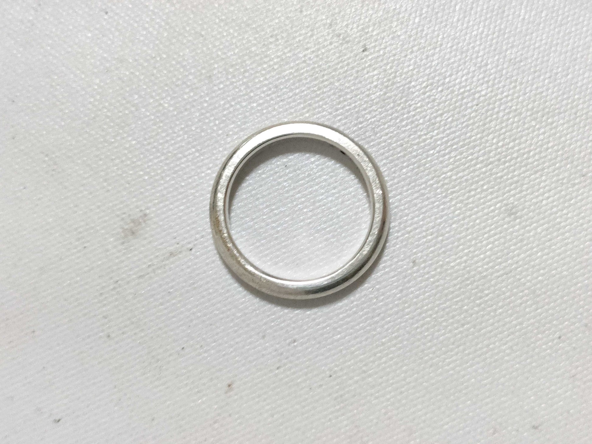 Tiffany & Co. Tiffany Stacking Band Ring SV925 Silver Ring