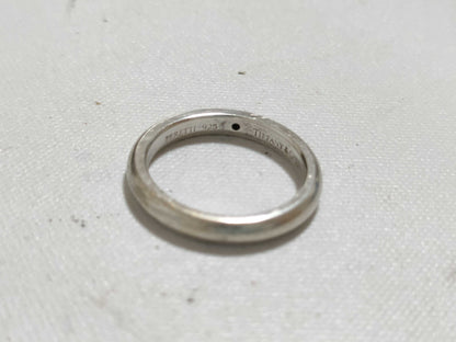 Tiffany & Co. Tiffany Stacking Band Ring SV925 Silver Ring