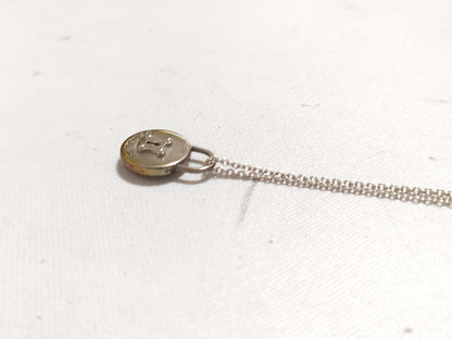Tiffany & Co. Tiffany Round Lock Necklace SV925 Silver Necklace