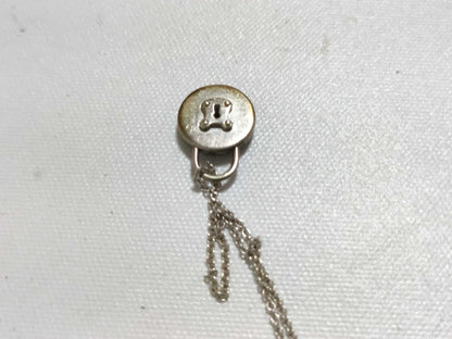 Tiffany & Co. Tiffany Round Lock Necklace SV925 Silver Necklace