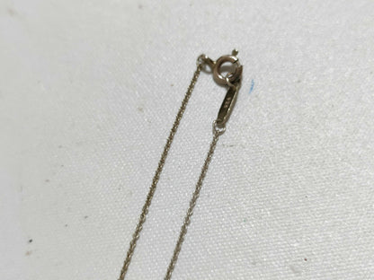 Tiffany & Co. Tiffany Round Lock Necklace SV925 Silver Necklace