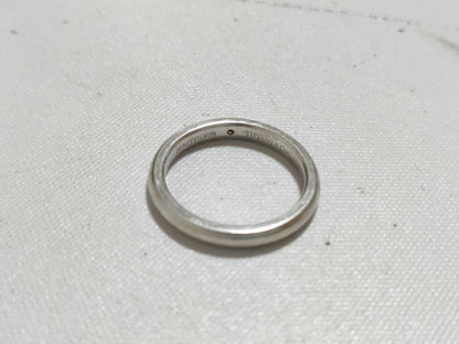 Tiffany & Co. Stacking Band Ring in SV925 with Diamonds and Silver