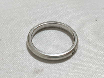 Tiffany & Co. Stacking Band Ring in SV925 with Diamonds and Silver