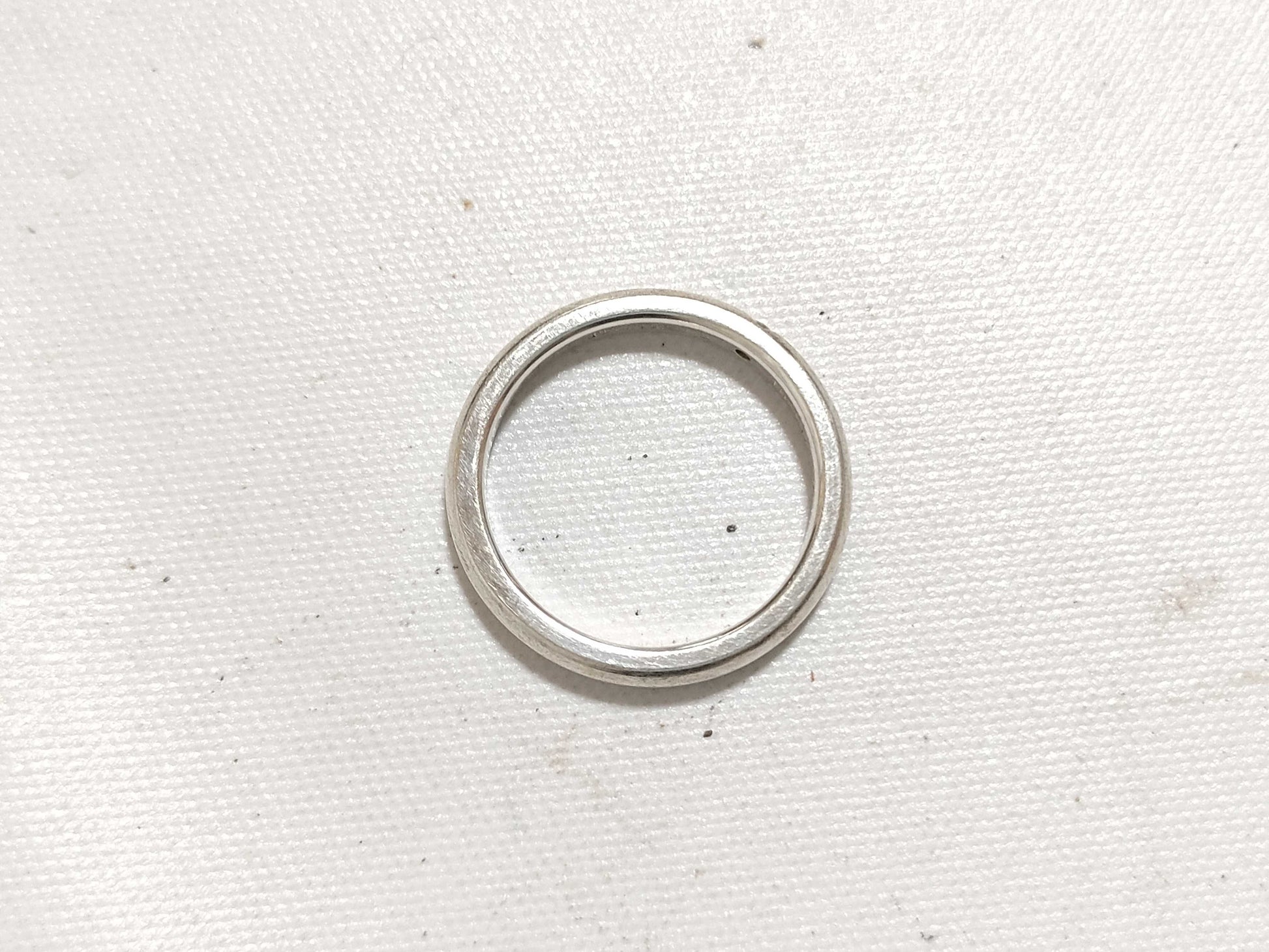 Tiffany & Co. Stacking Band Ring in SV925 with Diamonds and Silver