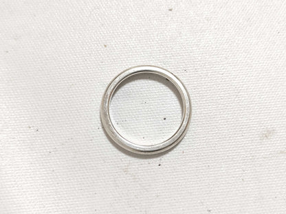 Tiffany & Co. Stacking Band Ring in SV925 with Diamonds and Silver