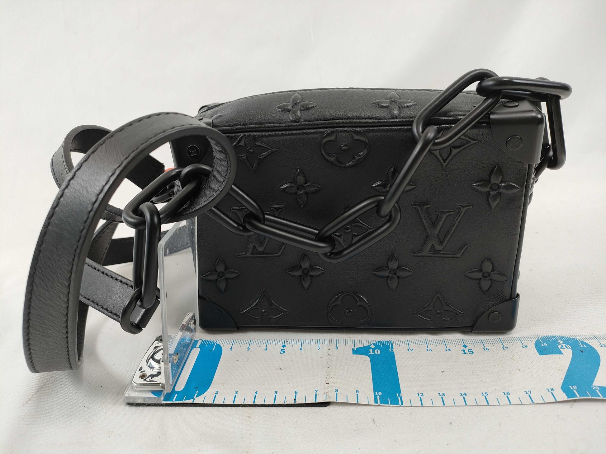 LOUIS VUITTON Monogram Seal Soft Trunk M58908 Shoulder Bag