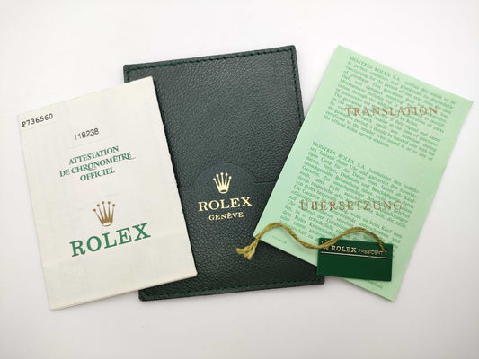 ROLEX Guarantee only 118238 P736560 Other accessories