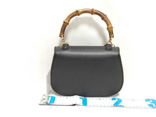 GUCCI Bamboo Mini Handbag in Black
