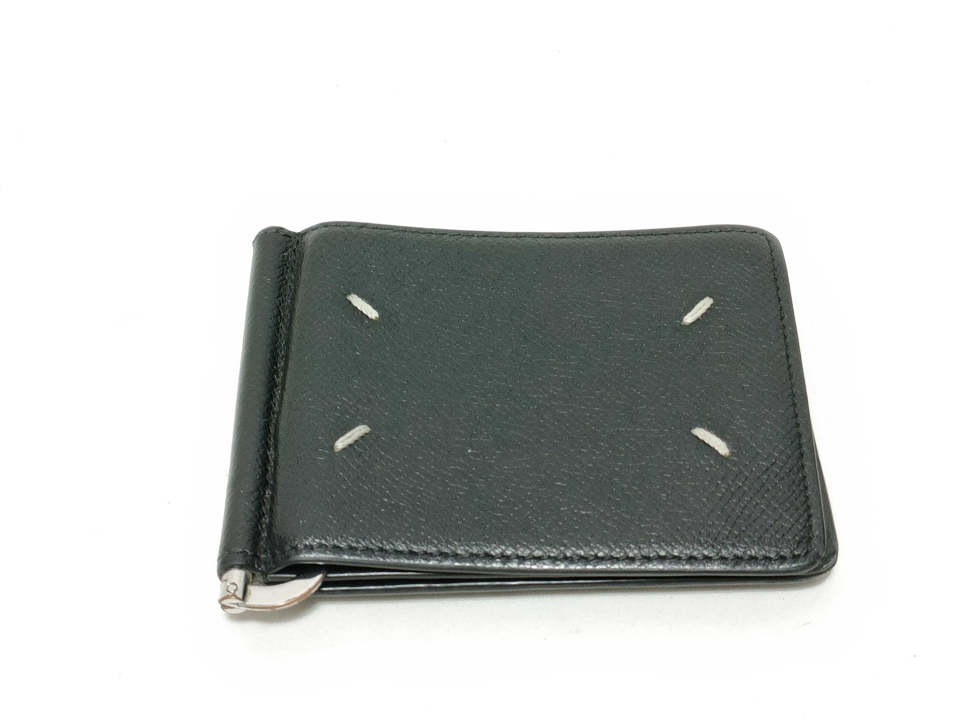 Maison Margiela Black Bifold Wallet with Billfold