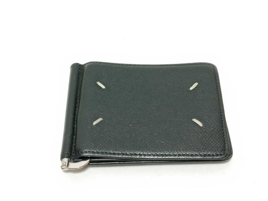 Maison Margiela Black Bifold Wallet with Billfold